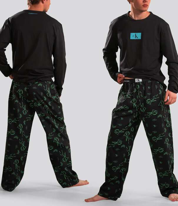 Calvin Klein Pyjama Set NM2526E 1996 Schwarz