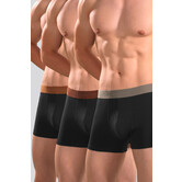 Schiesser Boxershort 3-Pack 194 Organic Cotton Schwarz