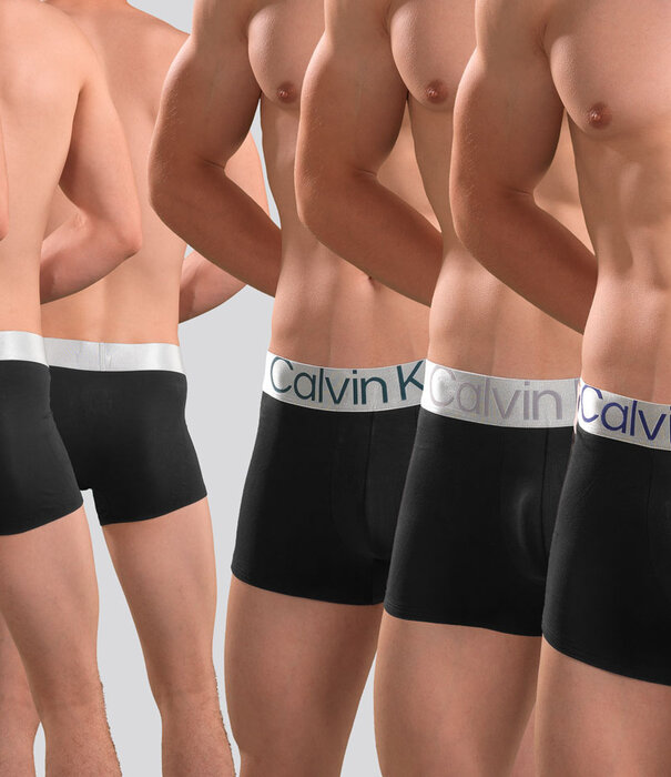 Calvin Klein Trunk 3-Pack NB3130A Reconsidered Steel Multi Zwart (051)