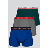 Tommy Hilfiger Trunk WB 3-Pack 007 Grijs/Groen/Blauw (807)