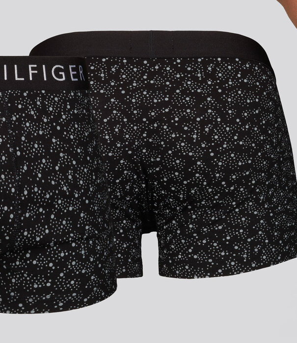 Tommy Hilfiger Trunk & Sock Set 048 Print Black