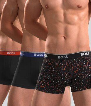 Boss Trunk 3-Pack 389 Power Design Black