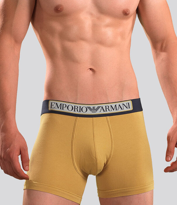 Emporio Armani Boxer 3F517 Stretch Cotton Yellow