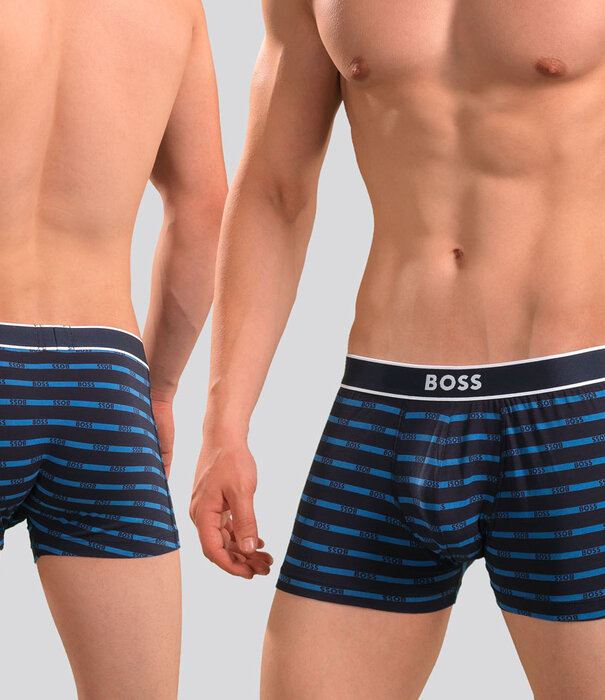 Boss Trunk 485 24 Print Blau