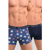 Hom Boxer Brief 2-Pack 661 Alf Multi Blauw