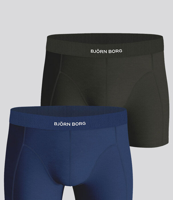 Bjorn Borg Boxershort 2-Pack 359 Lyocell Blauw/Groen