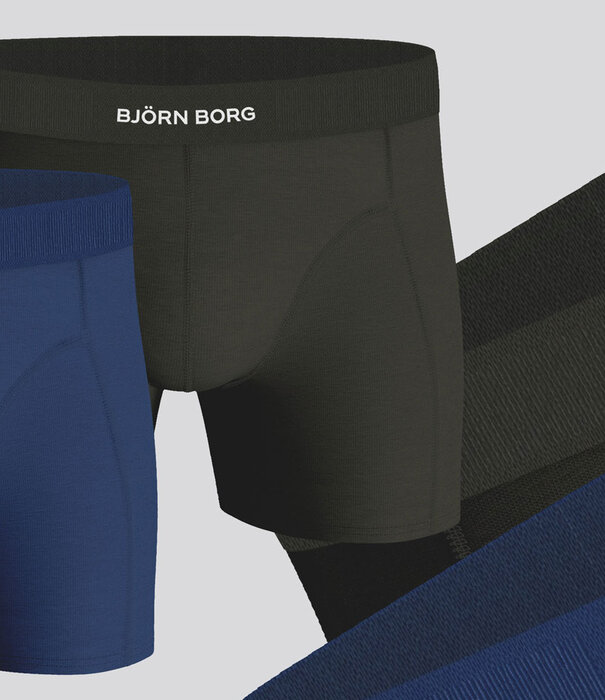 Bjorn Borg Boxershort 2-Pack 359 Lyocell Blauw/Groen