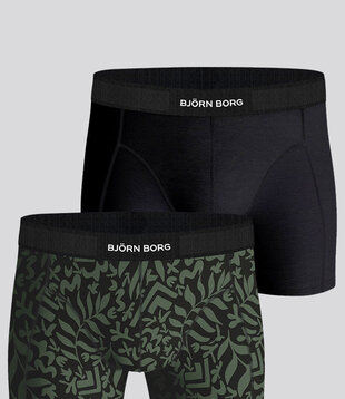 Bjorn Borg Boxershort 2-Pack 354 Premium Cotton Stretch Grün