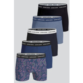 Bjorn Borg Boxershort 5-Pack 346 Cotton Stretch MP002 Blue