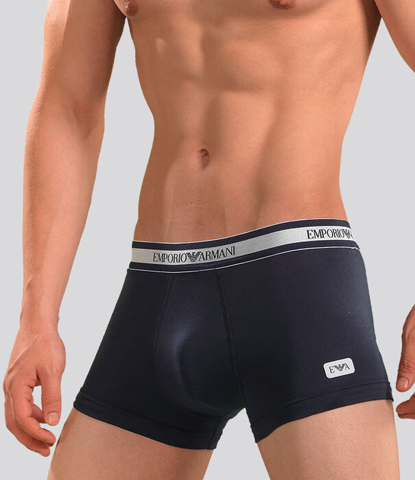 Emporio Armani Trunk 3F512 Stretch Cotton Marine