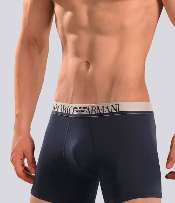 Emporio Armani Boxer 3F729 Stretch Cotton Navy