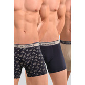 Emporio Armani Boxer 3-Pack 3F717 Stretch Cotton Multi Bruin (451)