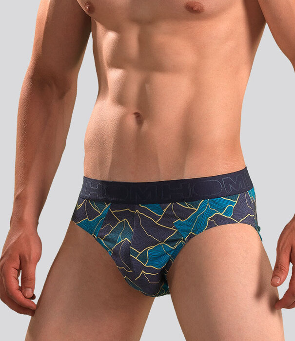Hom Mini Brief 634 Lino Blue