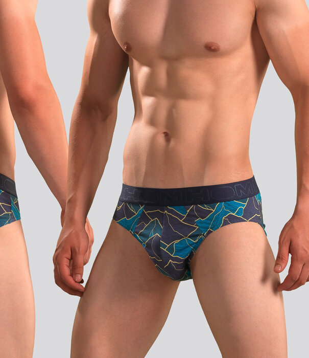 Hom Mini Brief 634 Lino Multi Blauw