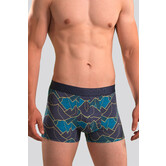 Hom Boxer Brief 633 Lino Blue