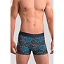 Hom Boxer Brief 633 Lino Multi Blauw