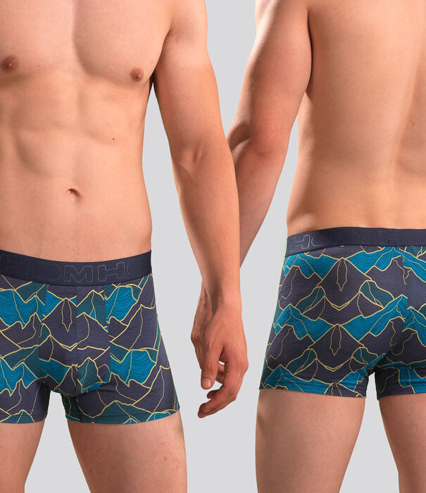 Hom Boxer Brief 633 Lino Blue