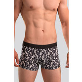 Hom Boxer Brief 671 Chess Multi Zwart (051)