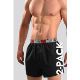 Diesel Boxershort 2-Pack BMAP Stark Zwart