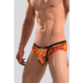 Manstore Hot Pants M2293 Fire Multi Rood (151)