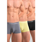 Calvin Klein Trunk 3-Pack NB2970A Modern Structure Geel/Grijs