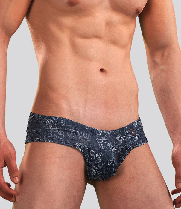 Cut4Men High Cut Cheeky Brief C4M05 Dollar Schwarz