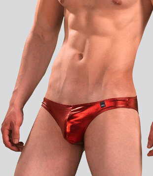 Cut4Men Low Rise Bikini Brief C4M01 Skaï Rot