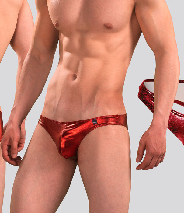 Cut4Men Low Rise Bikini Brief C4M01 Skaï Red