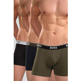 Boss Boxer Brief 3-Pack 425 Power Zwart/Blauw/Groen