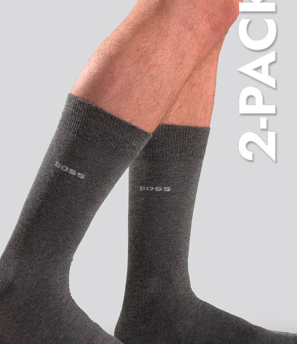 Boss Socks 2-Pack 848 RS Uni Grey