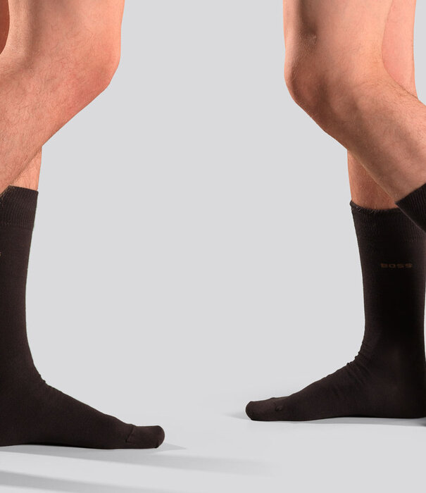 Boss Socks 2-Pack 848 RS Uni Donker Bruin (453)