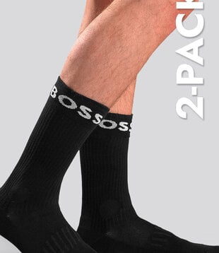 Boss Socks 2-Pack 747 RS Sport Zwart