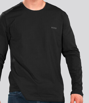 Boss Shirt LS 144 Mix & Match Zwart