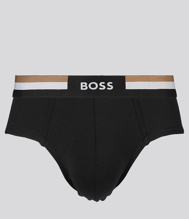 Boss Hip Brief 114 Motion Coolmax Cotton Schwarz