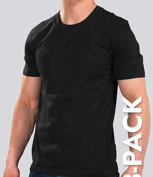 Boss T-Shirt 3-Pack 284 RN Classic Regular Fit Zwart