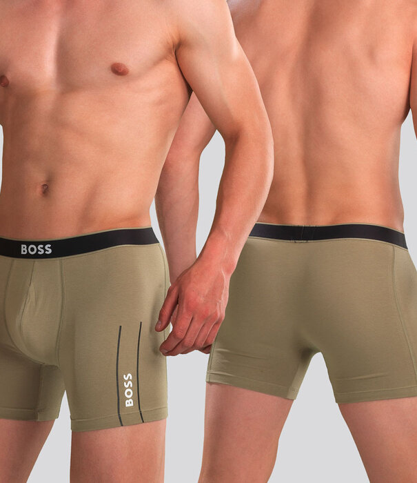 Boss Boxer Brief 477 24 Logo Grün