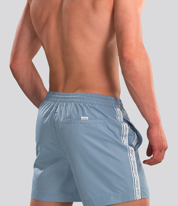 Calvin Klein Swim Short 810 Medium Drawstring Light Blue