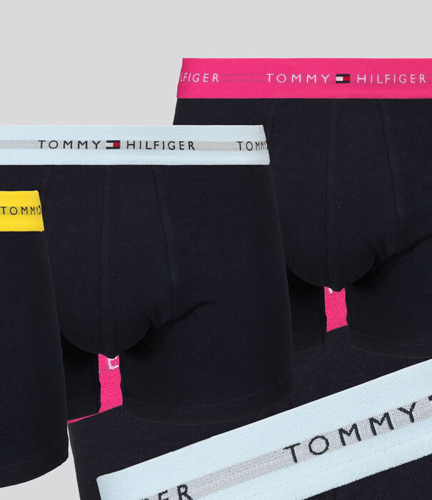 Tommy Hilfiger Trunk 3-Pack 763 WB Signature Cotton Essentials Navy