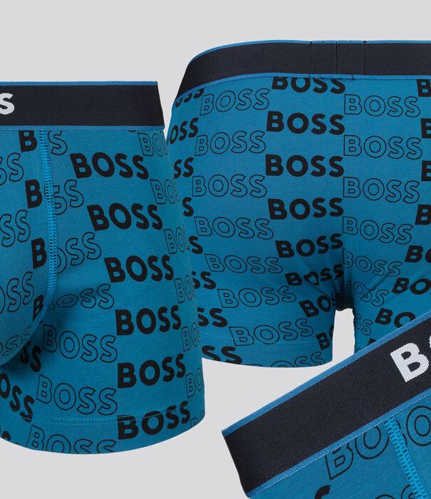 Boss Trunk 443 24 Print Blau