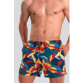 Hom Swim Short 566 Keran Beach Boxer Blau