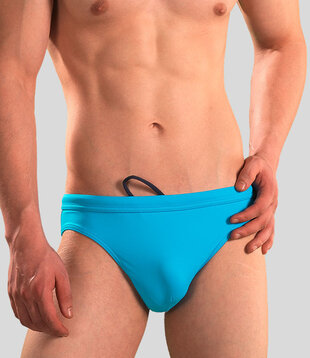 Hom Swim Brief Mini 534 Sea Life Turquoise