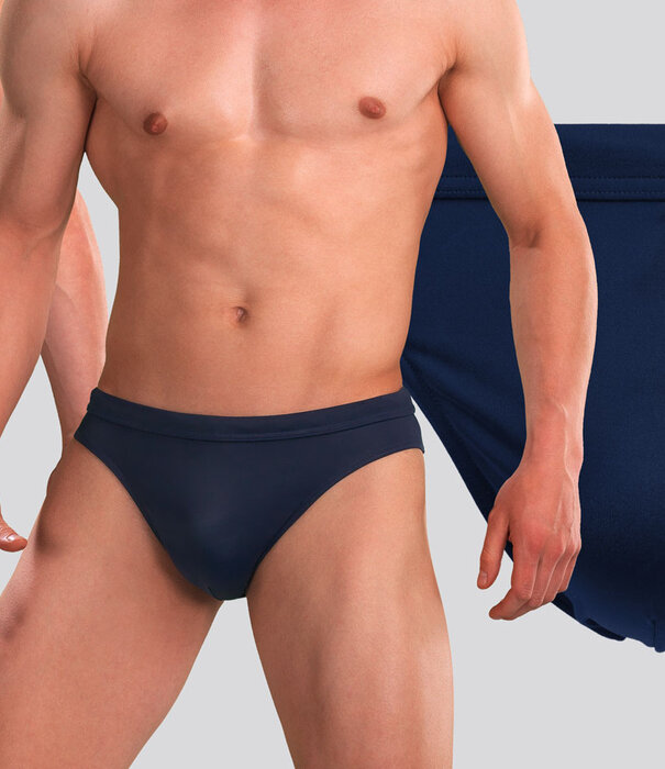 Hom Swim Brief Mini 534 Sea Life Navy
