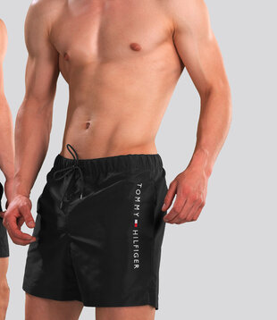 Tommy Hilfiger Swim Short 885 Medium Drawstring Black