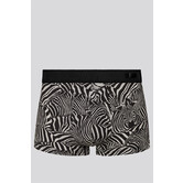 Hom Comfort Boxer Brief 544 Marty Multi Zwart (051)