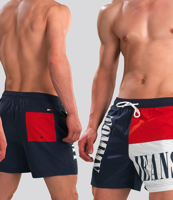 Tommy Hilfiger Swim Short 753 SF Medium Drawstring Marine