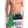 Tommy Hilfiger Swim Short 753 SF Medium Drawstring Multi Groen (251)