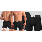 Calvin Klein Boxer Brief 3-Pack NB3529A 1996 Black