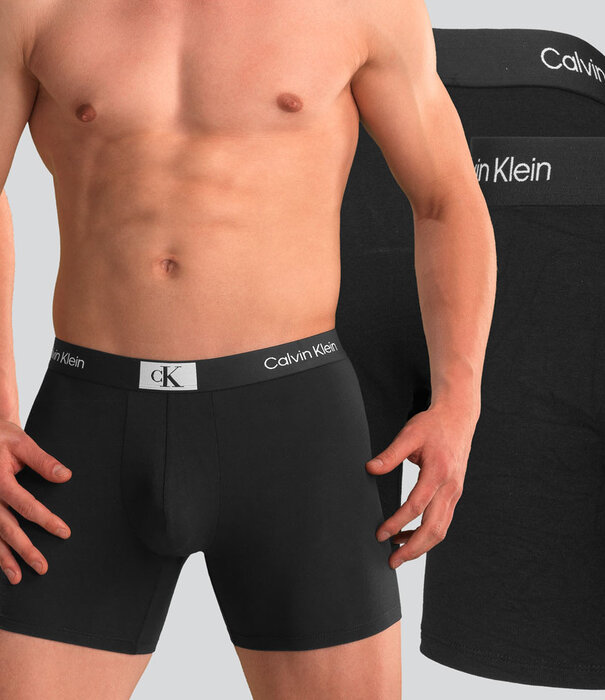 Calvin Klein Boxer Brief 3-Pack NB3529A 1996 Schwarz