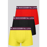 Diesel Boxershort 3-Pack QFAC Damien Multi Geel (201)