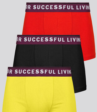 Diesel Boxershort 3-Pack QFAC Damien Multi Geel (201)